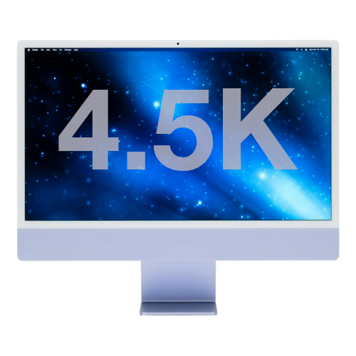 Apple 24" iMac Retina 4.5K (2021) 8-core Apple M1, Purple - Used, Good condition